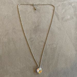 Swarovski Crystal Heart Necklace